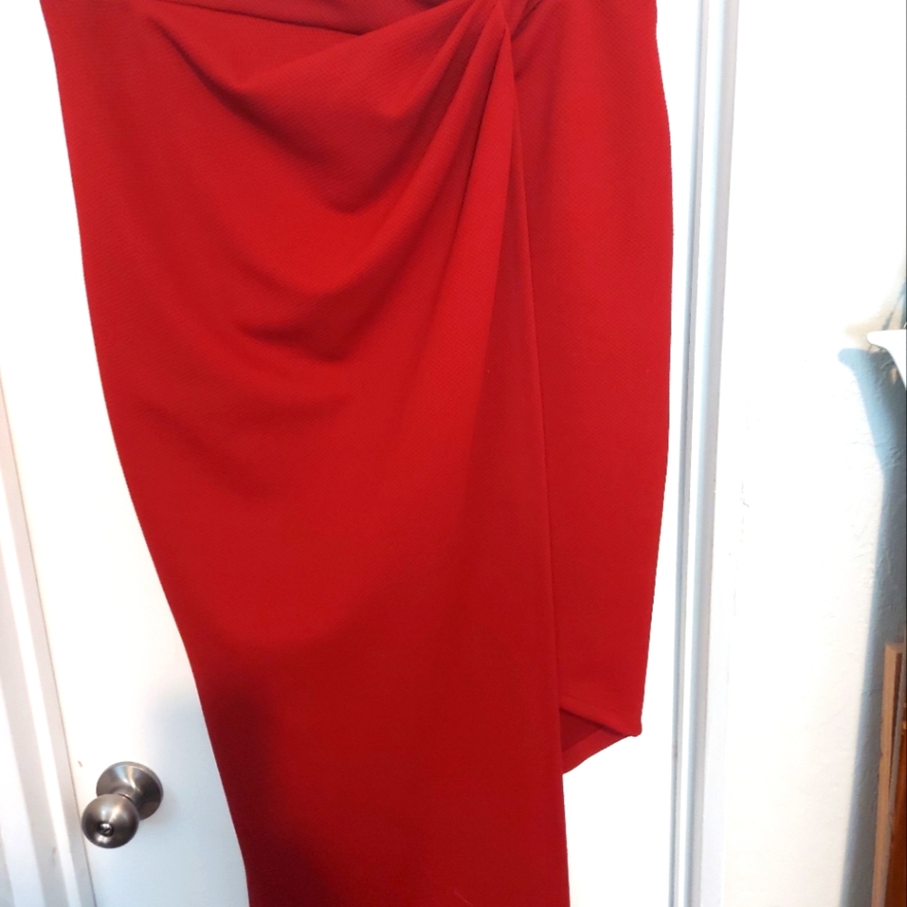 Berry Red Skirt